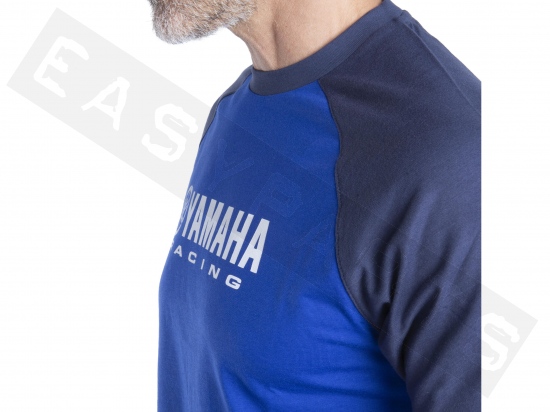 T-Shirt YAMAHA Paddock Blue TeamWear 2024 Vadodara blau Herren